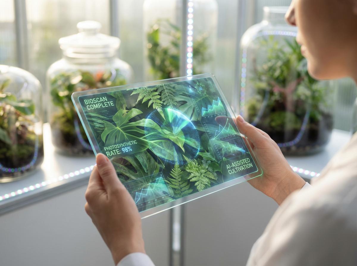 小蓝视频AI植物视频技术